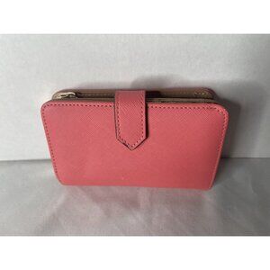Anne Klein Designer Wristlet Wallet Clutch Credit Card Holder Rose Pink NWOT